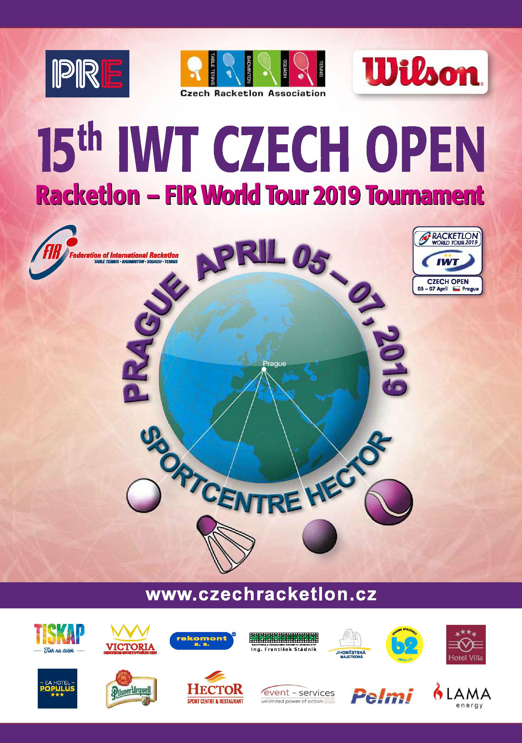 Polish Racketlon Open Last Chance to Enter the Popular 2019 IWT Czech Open - Racketlon.net