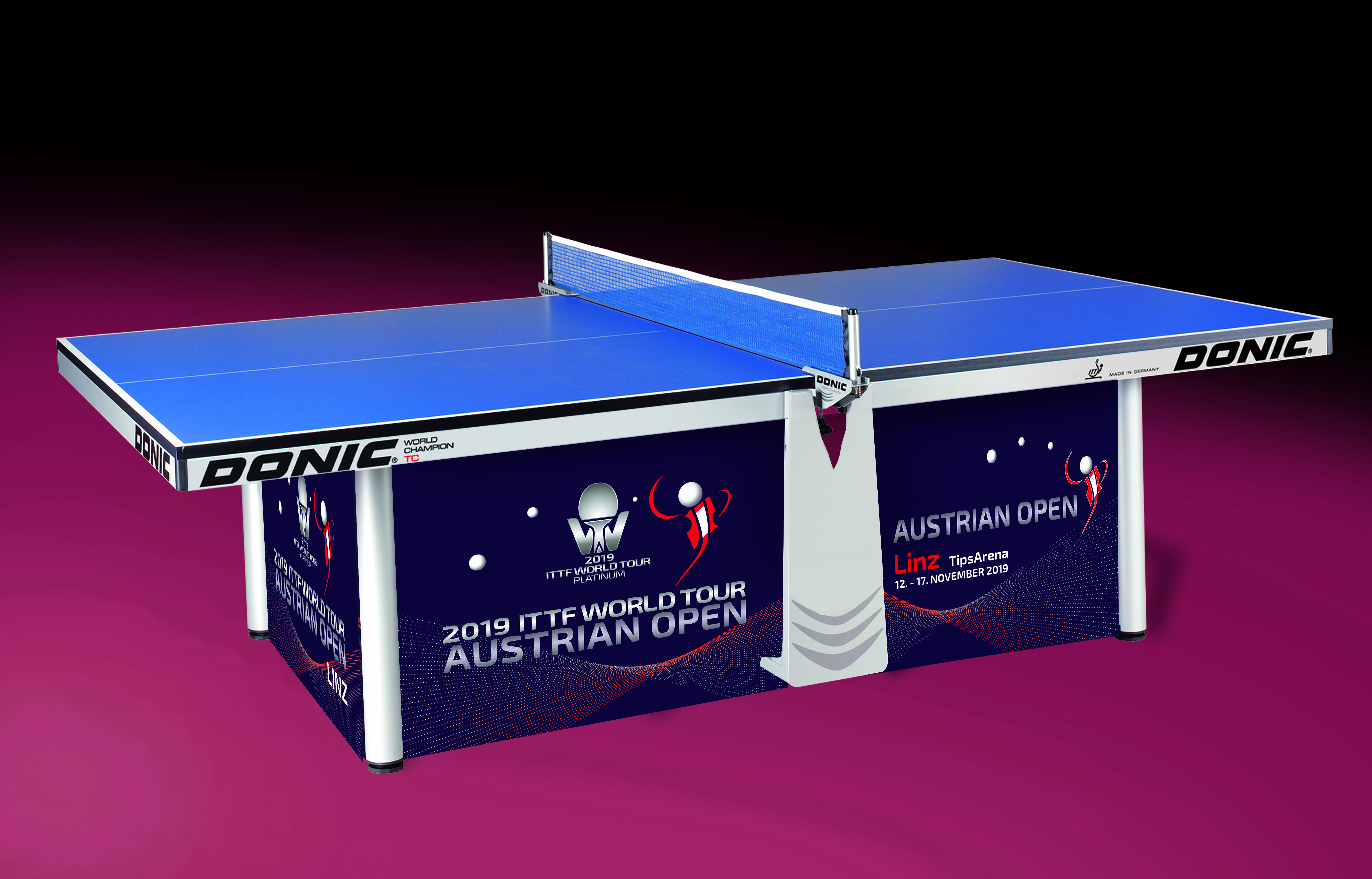 heat beside Evenly DONIC to Provide Tables and Mats for Racketlon World Championships -  Racketlon.net