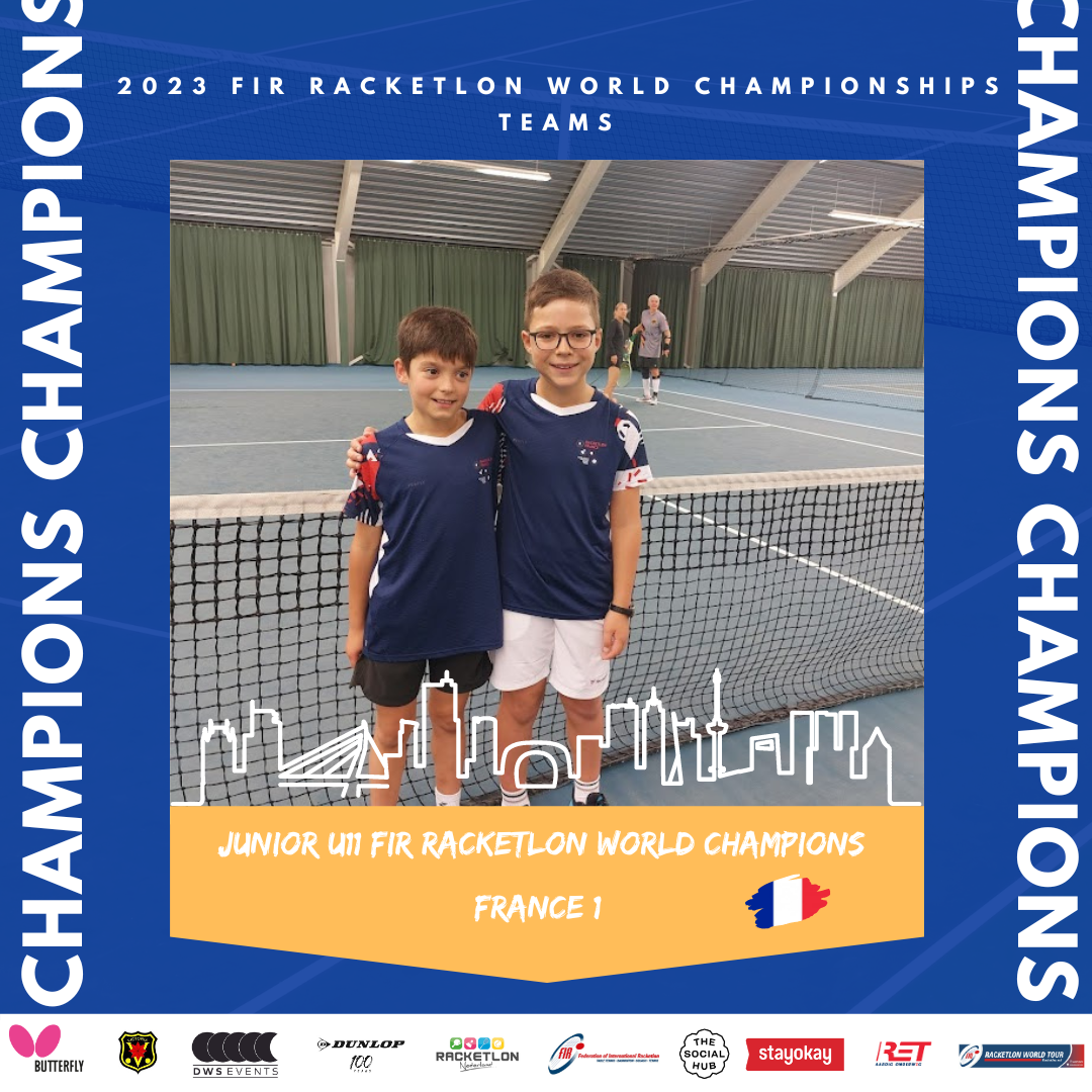 Day 2 as it happens, the first 2023 team world champions - Racketlon.net