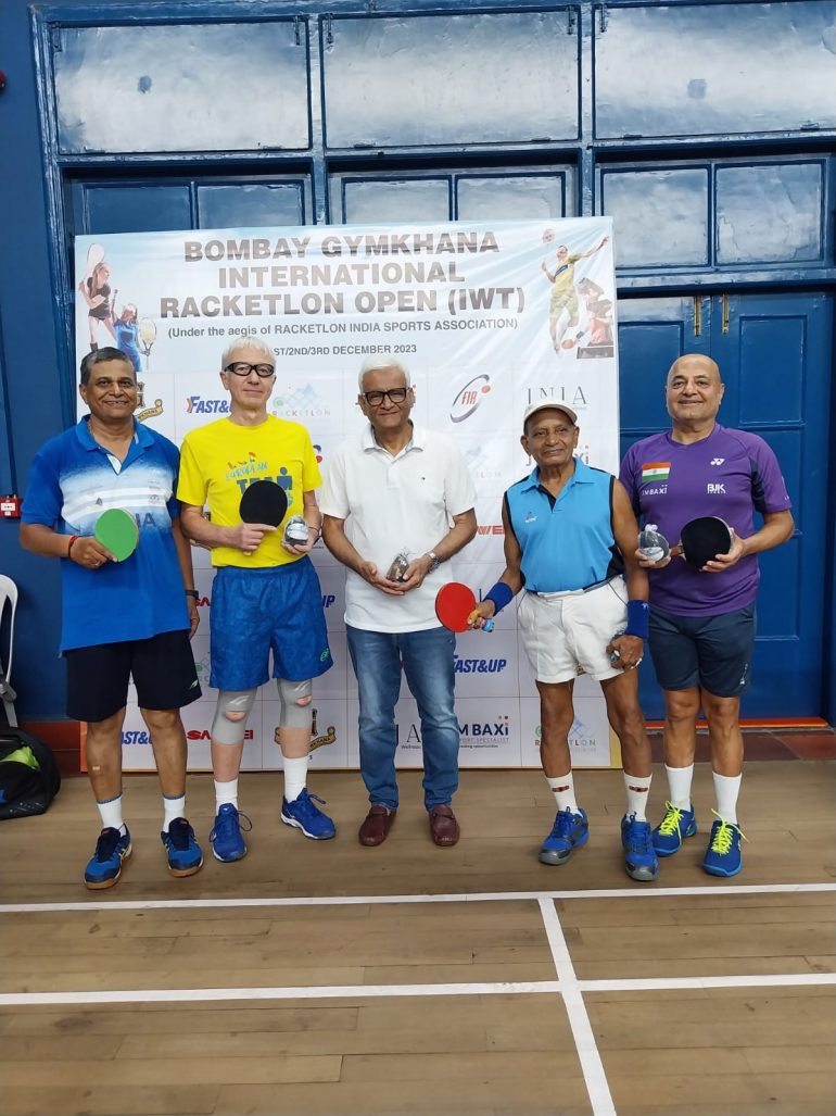 Polish Racketlon Open Luke Griffiths and Stine Jacobsen win the Bombay Gymkhana International ...