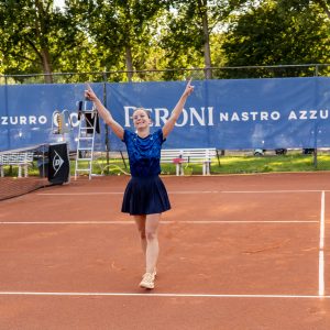 Women's Racketlon World Champion Anaïs Ben Mansour